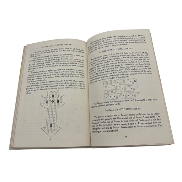 Tarot Cards For Fun And Fortune Telling By S.R. Kaplan Hardcover 1974 Edition - Picture 9 of 9